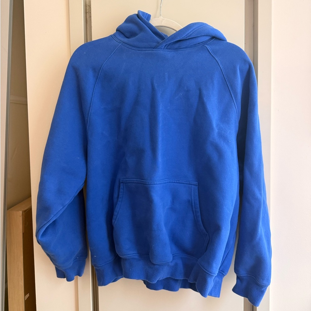 Aritzia Sweatfleece Cozy Fleece Royal Blue Hoodie